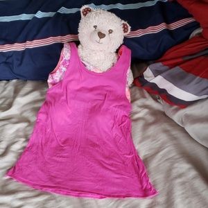 Ivivva pink bra-top tank